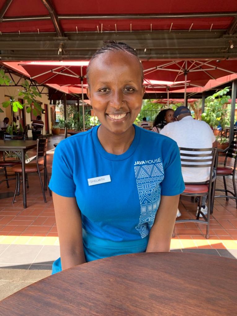 Shelmith | Java house staff at the restaurant all smiles